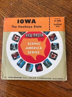 View-Master Iowa, The Hawkeye State Reel Packet